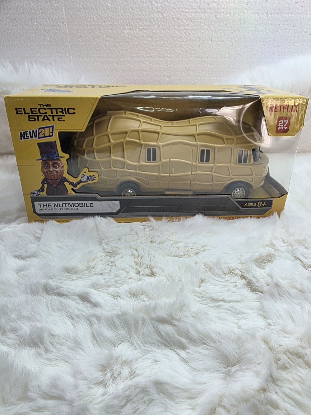 Netflix The Nutmobile Toy Vehicle in Gold